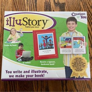 IlluStory Publish Your Story Kit Online Writing Drawing Art Creations By You